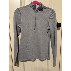 Patagonia 1/4 Zip Capilene 3 Womens Large Midweight Base Layer Pullover Grey - S